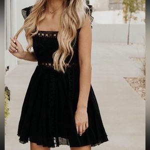 Free people black dress